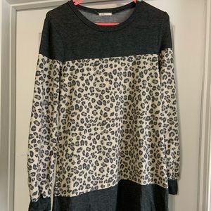 Pink blush maternity dress